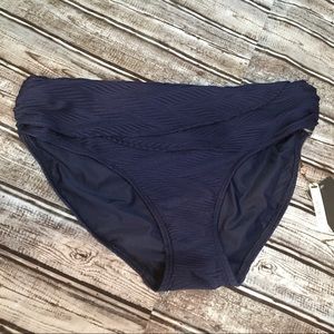 Calia Peacoat Classic Overlap Swim Suit Bottoms S